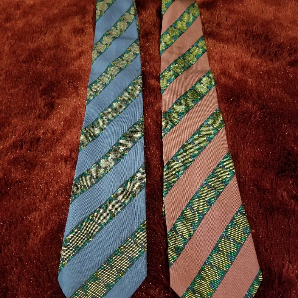2 Fendi ties!